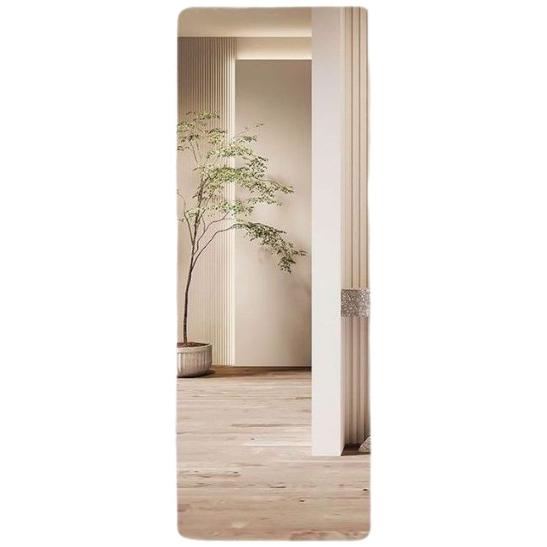 貼る鏡 40×100cm 姿見 全身鏡 アクリル製 飛散防止 ウォールミラー ミラーシール ミラーシート ウォールステッカー DIY