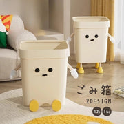 ゴミ箱 ダストボックス ゴミ袋が隠せる 袋が見えない スクエア 角型 ゴミ入れ くずかご ロボット かわいい おもしろい ユニーク 子供部屋