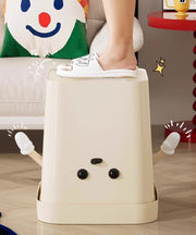 ゴミ箱 ダストボックス ゴミ袋が隠せる 袋が見えない スクエア 角型 ゴミ入れ くずかご ロボット かわいい おもしろい ユニーク 子供部屋