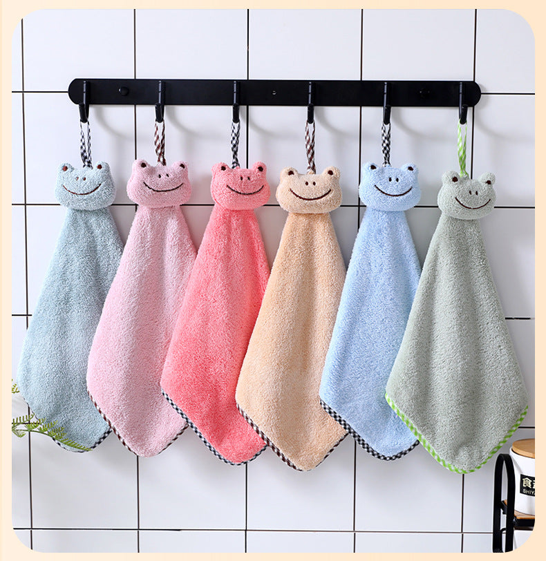 ハンドタオル ミニタオル ハンカチ お手拭き 紐 ループ付き 商品画像5
