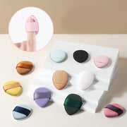 メイクスポンジ 指用 10個セット メイク用品 化粧品 スポンジ パフ クッション 卵型 ファンデーション しずく型 ミニ かわいい おしゃれ 化粧道具