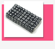 サイコロ 6個セット 6個入り さいころ ダイス 6面 ミニサイズ 小型 小さめ 角丸 白 黒 青 赤 アクリル製 シンプル ボードゲーム テーブルゲーム すごろく カラバリ豊富