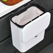 ダストボックス ゴミ箱 蓋付き 引っ掛け 掛ける ぶら下げ 吊り下げ シンク扉 三角コーナー 生ごみ 大きめ 収納 整理 整頓 台所 キッチン くずかご くず入れ ゴミ入れ シンプル