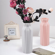花瓶 花びん フラワーベース 単品 1個 花器 プラスチック製 割れにくい リビング 寝室 玄関 飾り 装飾 インテリア雑貨 おしゃれ 北欧風 シンプル