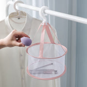 メイクブラシ乾燥ネット ドライネット メイク用品 洗濯用品 ピンク グレー パープル メッシュ 清潔 コンパクト