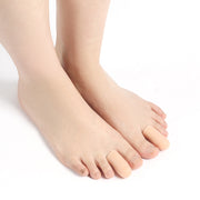 指サポーター 2個セット 指サック フィンガーキャップ カバー プロテクター ガード 足指 指先 つま先 保護 指保護 衝撃吸収 柔らかい ソフト クッション