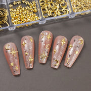 ネイルパーツ ネイルアート用品 ネイル用品 12種セット セルフネイル ジェルネイル キラキラ スター 月 可愛い デザイン豊富