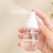 アトマイザー 60ml 120ml 小分け 詰め替え容器 スプレーボトル 香水 化粧水 旅行 持ち運び 携帯用 透明 クリア ホワイト