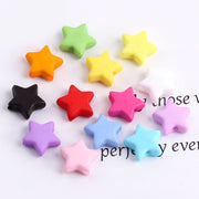 ビーズ 20個セット 星 スター ハンドメイド用品 手芸素材 DIY雑貨 シンプル カジュアル ポップ 可愛い キュート 手芸用品