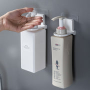 ディスペンサーホルダー 3個セット ボトルホルダー バス用品 ディスペンサー ボトル 収納 貼り付け 壁面 壁掛け 吊り下げ バスルーム シャンプー ボディソープ トリートメント