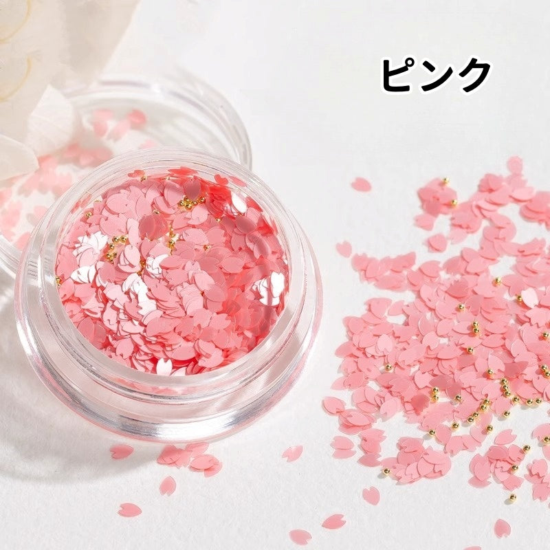 ネイルパーツ ケース入り 3個セット ホログラム スパンコール ブリオン 商品画像4