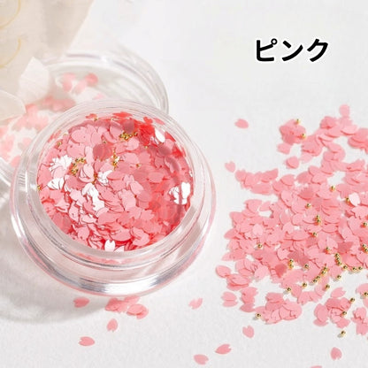 ネイルパーツ ケース入り 3個セット ホログラム スパンコール ブリオン 商品画像4