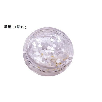 ネイルパーツ ケース入り 3個セット ホログラム スパンコール ブリオン 商品画像5