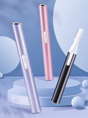 眉毛シェーバー 眉毛トリマー 電池式 レディース 女性 スティック型 持ち運び 小型 軽量 お手入れ 産毛 うぶ毛 ムダ毛処理