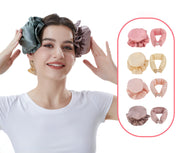 ヘアカーラー カールバンド シニヨンキャップ ヒートレス カーラー 巻き髪 クセづけ ヘアアレンジ スタイリング パーマ カール アイロン不要 便利 簡単 かわいい