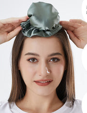 ヘアカーラー カールバンド シニヨンキャップ ヒートレス カーラー 巻き髪 クセづけ ヘアアレンジ スタイリング パーマ カール アイロン不要 便利 簡単 かわいい