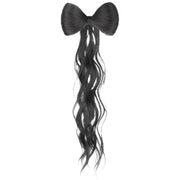 ポイントウィッグ 部分ウィッグ ヘアーピース ヘアクリップ ポニーテール リボン レディース 女性 簡単 髪の毛 エクステ エクステンション 自然 ナチュラル イメージチェンジ かわいい