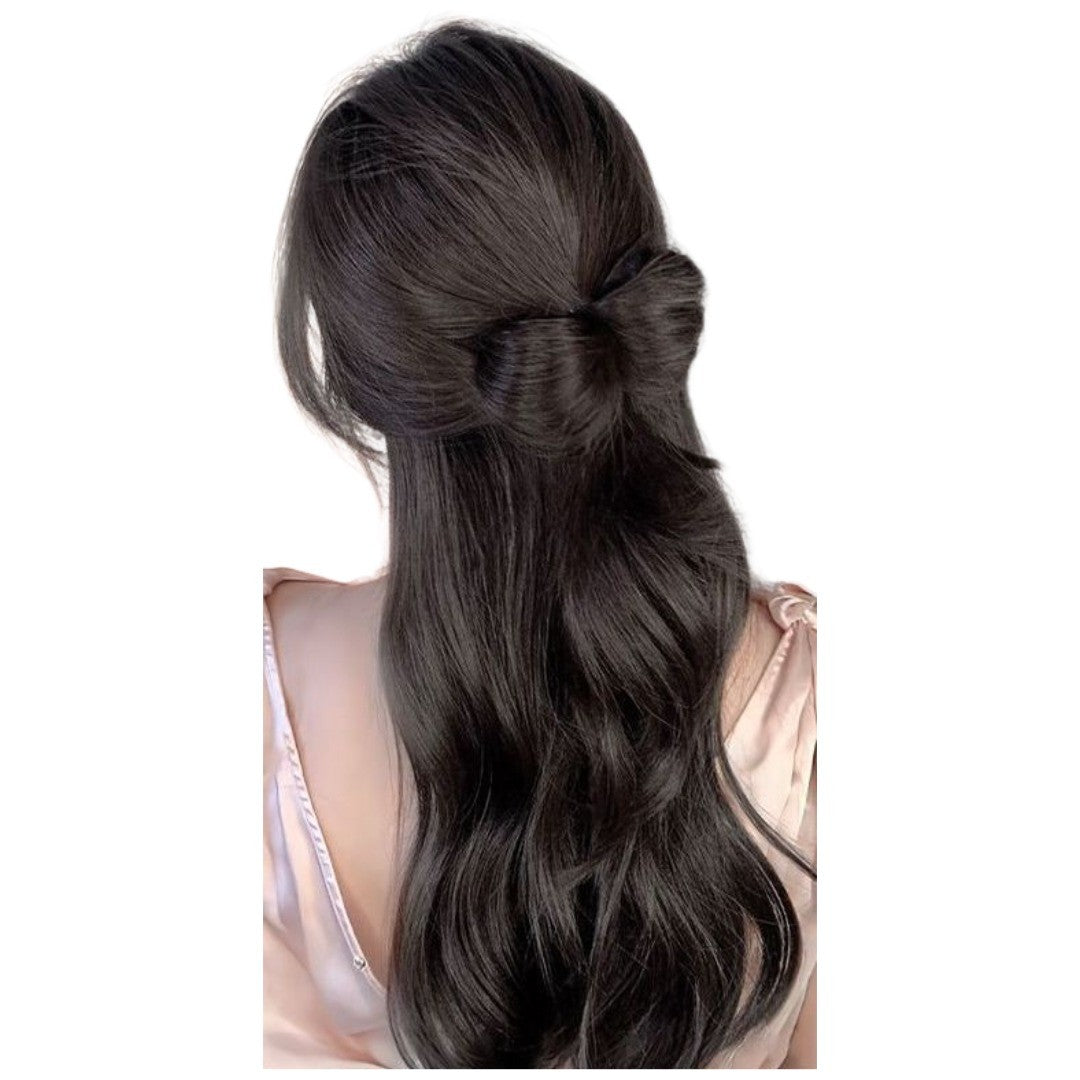 ポイントウィッグ 部分ウィッグ ヘアーピース ヘアクリップ ポニーテール リボン レディース 女性 簡単 髪の毛 エクステ エクステンション 自然 ナチュラル イメージチェンジ かわいい