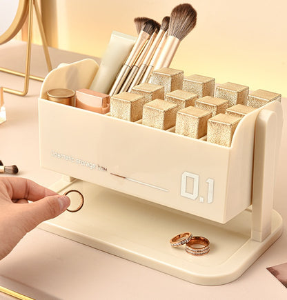 メイクボックス コスメ収納ボックス 卓上収納ボックス 化粧品収納ボックス 収納ケース ケース 商品画像5