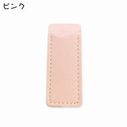 はさみカバー 2個セット シザーケース シザーキャップ 保護カバー はさみキャップ ハサミ 糸切りばさみ ニッパー 眉用はさみ レザー調 携帯用 先端保護 ミニサイズ 小型 収納 裁縫 おしゃれ シンプル