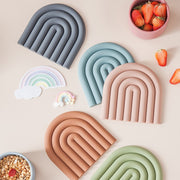 鍋敷き コースター 耐熱マット 鍋置き キッチン用品 台所用品 シリコン製 コップ敷き お皿置き 卓上 おしゃれ かわいい