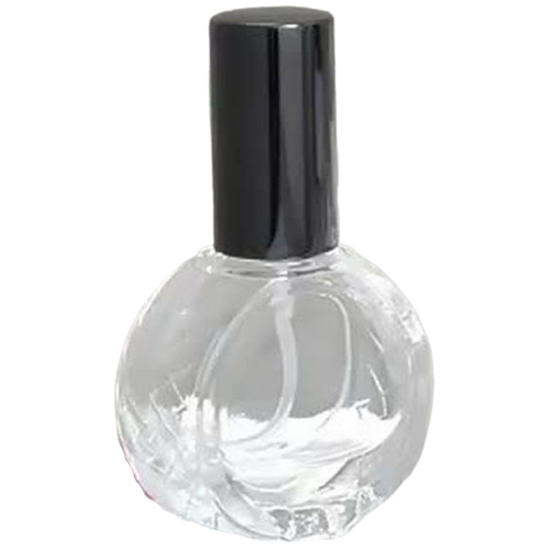 アトマイザー 単品 スプレーボトル 詰め替え容器 10ml ガラス アロマ 香水 パフューム 瓶 小分け 消毒液 持ち歩き 携帯用 ミニボトル プッシュ式 無地 クリア シンプル おしゃれ かわいい
