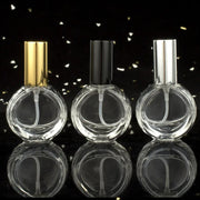 アトマイザー 単品 スプレーボトル 詰め替え容器 10ml ガラス アロマ 香水 パフューム 瓶 小分け 消毒液 持ち歩き 携帯用 ミニボトル プッシュ式 無地 クリア シンプル おしゃれ かわいい