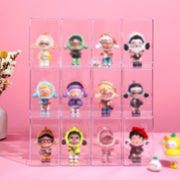 コレクションケース フィギュアケース 同サイズ4個セット ディスプレイ コレクション クリア 透明 人形 模型 収納 展示 便利 防水 防塵 防汚 シンプル