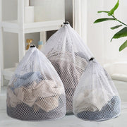 洗濯ネット 3点セット 3サイズ ランドリーネット 巾着袋 洗濯用品 メッシュ 細目 粗目 まとめ洗い 大容量 絡まり防止 型崩れ防止