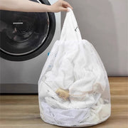洗濯ネット 単品 1枚 ランドリーネット 巾着袋 洗濯用品 メッシュ 細目 粗目 まとめ洗い 大容量 絡まり防止 型崩れ防止