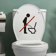 トイレステッカー 便座シール トイレシール ウォールステッカー ウォールシール トイレ用 便器の蓋 トイレデコレーション DIY 壁装飾 貼ってはがせる 防水 オシャレ