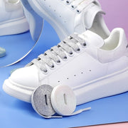 靴紐 靴ひも シューレース ユニセックス 男女兼用 レディース 女性 メンズ 男性 お揃い ペアルック 靴用アクセサリー 靴用雑貨 靴関連雑貨 シューアクセサリー 120cm 平型 ラメ キラキラ ポップ カジュアル 可愛い キュート おしゃれ