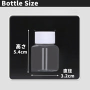 ビーズ収納ケース 収納ボックス 小分け 丸ボトル 30個入り 小物入れ 手芸 DIY ハンドメイド ビーズ パーツ アイロンビーズ ネイルパーツ クリア 透明 ネイル アクセサリー 整理 保存 便利