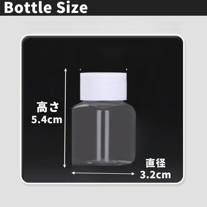 ビーズ収納ケース 収納ボックス 小分け 丸ボトル 30個入り 小物入れ 商品画像3