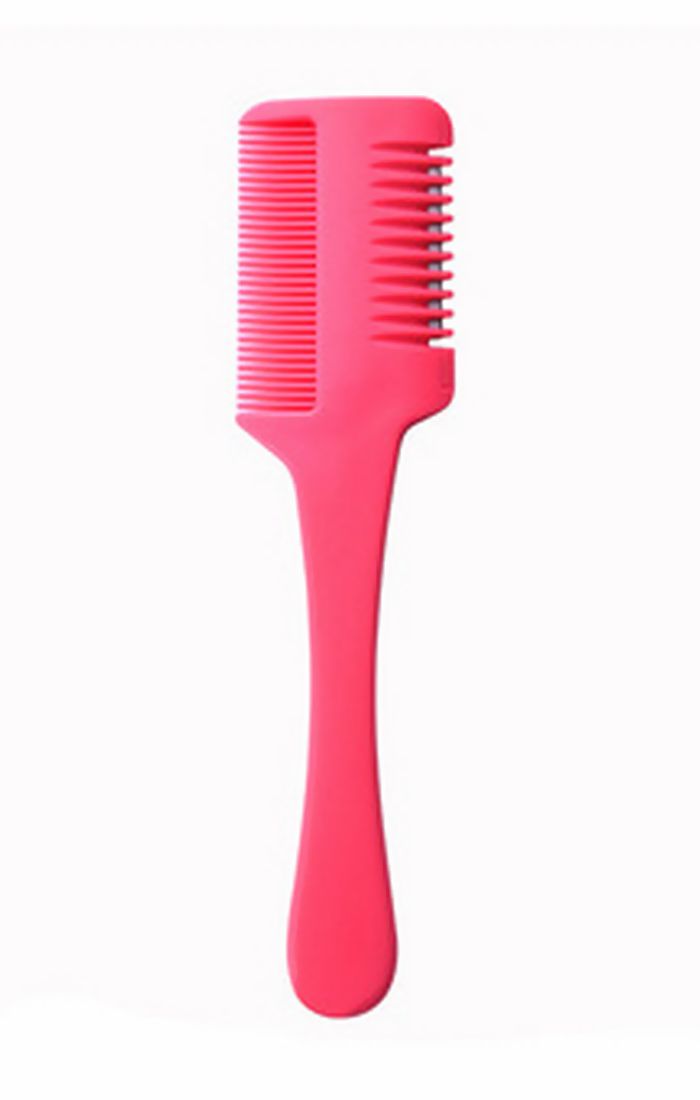 ヘアカッター すきカミソリ コーム くし 櫛 ヘアブラシ セルフカット 散髪グッズ ヘアケア用品 髪の毛 前髪 ハサミ すきばさみ 簡単 お手軽 調髪