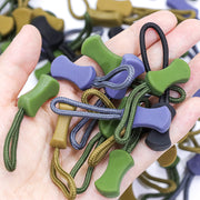 ジッパータブ 引き手 5個セット 手芸用品 DIY シンプル おしゃれ 修理