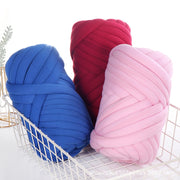 毛糸 手編み用 指編み 手芸用品 DIY ハンドメイド 材料 500g 極太 太め マフラー ニット かわいい おしゃれ シンプル 単色