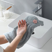 ハンドダオル タオル ドレスタオル お手拭き 手拭きタオル ワンピース型 キャミソール型 吊り下げ かわいい おしゃれ ユニーク バスルーム 洗面所 トイレ キッチン 台所