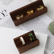 リングスタンド リングホルダー アクセサリースタンド ディスプレイ 木製 アクセサリートレイ ジュエリー 撮影 かわいい おしゃれ