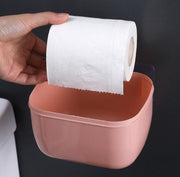 トイレットペーパーホルダー ペーパータオルホルダー 引き出し式 上部トレイ 小物置き スマホ置き トイレ用品 収納 ケース 洗面所 キッチン 日用品雑貨 簡単 便利