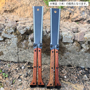 折りたたみ式両刃のこぎり ポケットサイズ ハンドソー 直刃 細目 ノコギリ 両刃鋸 木製ハンドル 木工用 手引き鋸 木材切断 DIY 日曜大工 園芸 コンパクト収納 剪定 庭 バタフライソー キャンプ BBQ アウトドア
