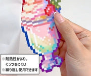 アイロンシート アイロンペーパー 単品 一枚 2type 細目 粗目 単品 繰り返し使用可能 工作 ビーズクラフト アイロンビーズ ナノビーズ 20×15cm DIY ハンドメイド 縁取り付き アクセサリー おもちゃ