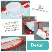 おしりふきケース ウェットシートケース ウェットティッシュケース ベビー 赤ちゃん 育児グッズ 蓋付き ループ付き ストラップ付き 持ち運び 携帯用 ポータブル かわいい 可愛い おしゃれ デザイン豊富
