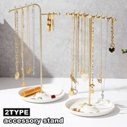 アクセサリースタンド ネックレススタンド ディスプレイスタンド 収納 飾る 掛ける ネックレス ブレスレット ピアス 展示 店舗 シンプル おしゃれ 上品