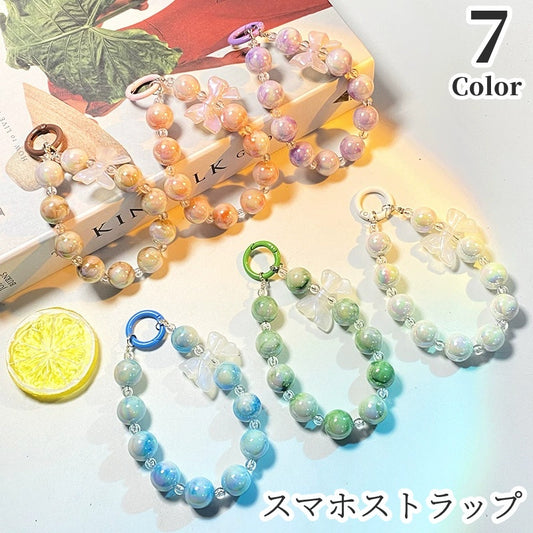 スマホストラップ ハンドストラップ ストラップ バッグチャーム キーホルダー 鍵 商品画像