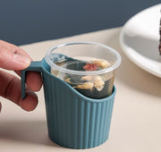 紙コップホルダー 6個セット 持ち手 カップ コップ ホルダー ホットドリンク ホット 落下防止 持ち歩き 容器 シンプル