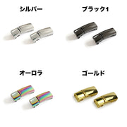 靴紐バックル 2個セット 1足分 シューレースロック マグネット式 結ばない 脱着 簡単 ほどけない レディース メンズ キッズ 大人 子供 靴用品 スニーカー用 単色 シンプル おしゃれ