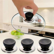 鍋つまみ 4個セット 鍋蓋用取っ手 交換用 キッチンツール 鍋フタ用 ガラス蓋用 ハンドル ノブ 持ち手 なべつまみ 修理 予備