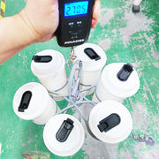 カップホルダー 折りたたみ 6個収納 ドリンクホルダー コップ 手提げ アウトドア パーティ 持ち運び 便利 シンプル