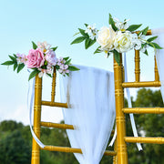 造花 フェイクフラワー アートフラワー 紐付き 装飾 飾り インテリア ウエディング 結婚式 パーティー おしゃれ ナチュラル 可愛い